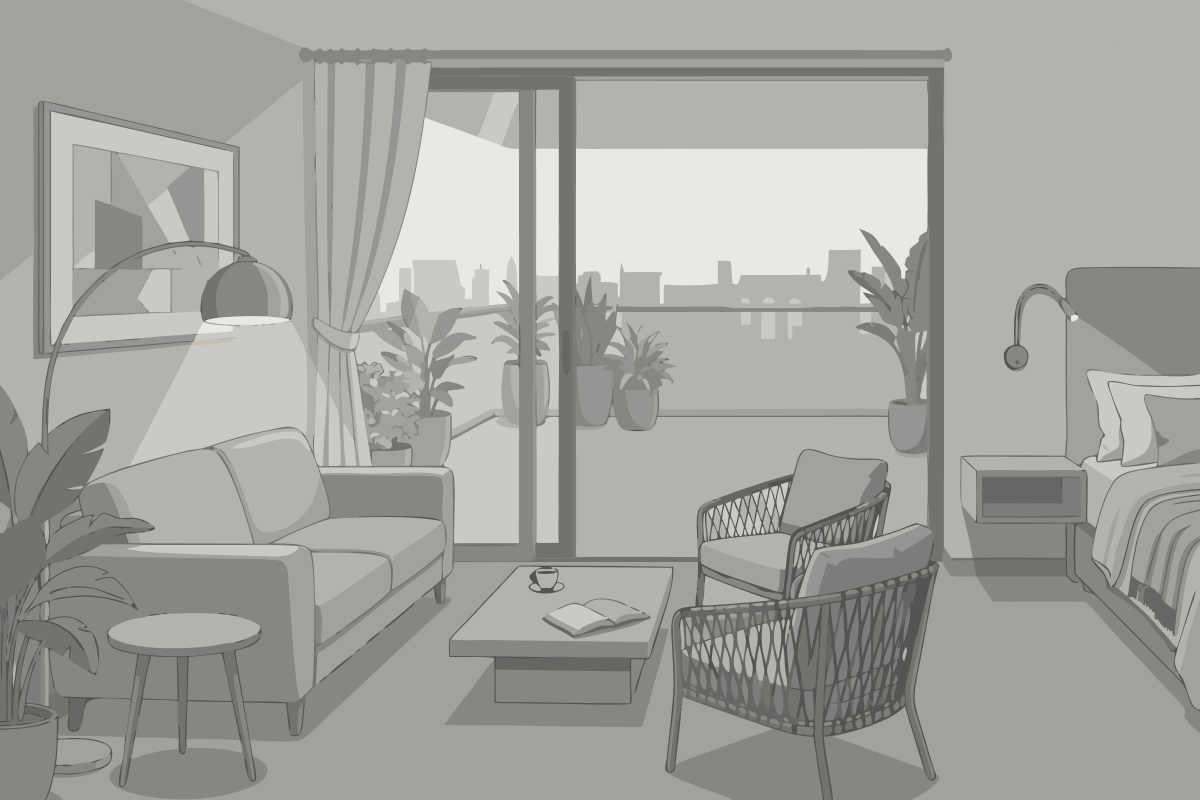 Economy Zweibettzimmer